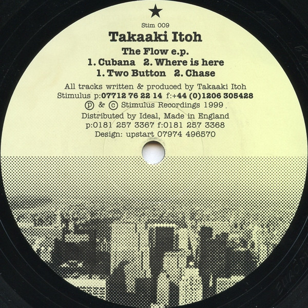 Takaaki Itoh - The Flow E.P. | Stimulus Recordings (Stim 009) - main