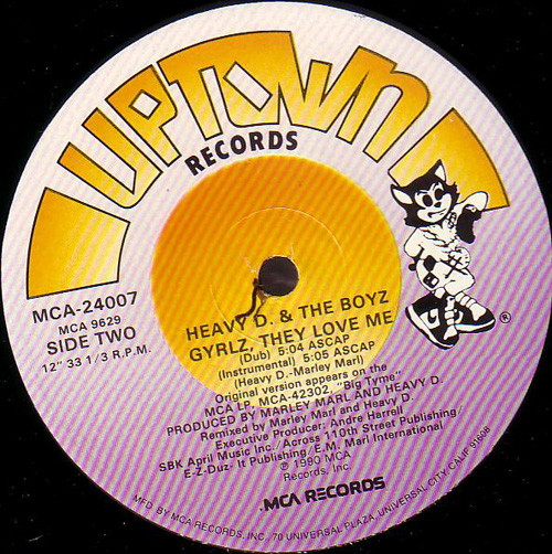 Heavy D. & The Boyz - Gyrlz, They Love Me | Uptown Records (MCA-24007) - 3 Heavy D. & The Boyz - Gyrlz, They Love Me | Uptown Records (MCA-24007) - 3