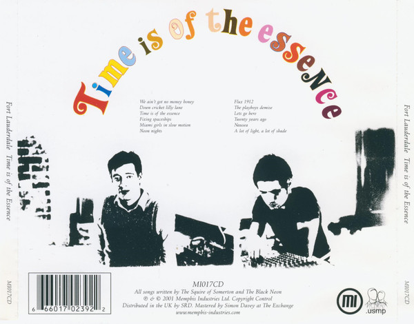 Fort Lauderdale - Time Is Of The Essence | Memphis Industries (MI017CD) - 2 Fort Lauderdale - Time Is Of The Essence | Memphis Industries (MI017CD) - 2
