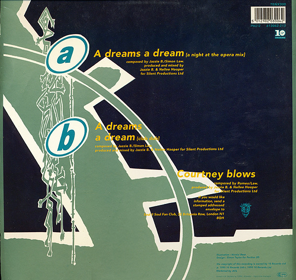 Soul II Soul - A Dreams A Dream | 10 Records (613 062) - 2 Soul II Soul - A Dreams A Dream | 10 Records (613 062) - 2