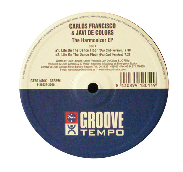 Carlos Francisco & Javi Colors - The Harmonizer EP | Groove Tempo (GT8014MX) - 3 Carlos Francisco & Javi Colors - The Harmonizer EP | Groove Tempo (GT8014MX) - 3