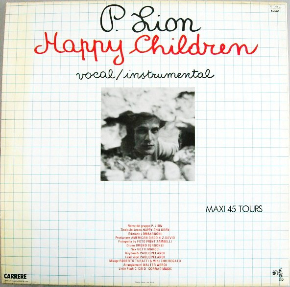 P. Lion - Happy Children | Carrere (8302) - 2