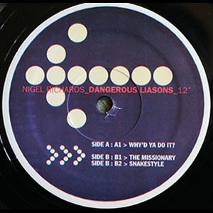 Nigel Richards - Dangerous Liasons | Sixeleven Records (611-04) - 3