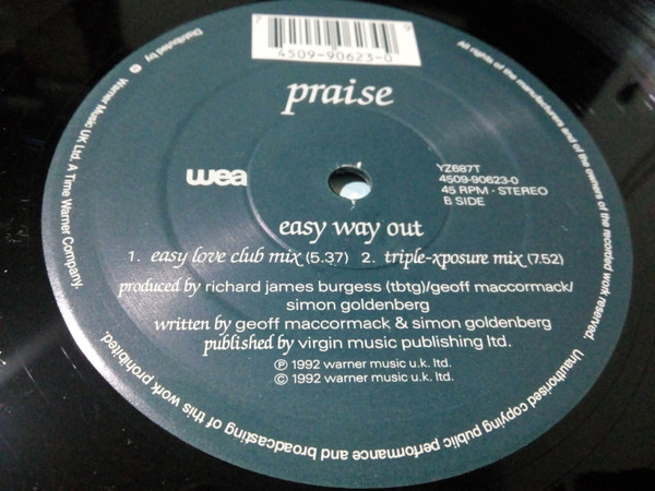 Praise - Easy Way Out | WEA (YZ687T) - 3