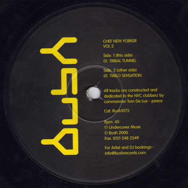 Chef New Yorker - Vol 2 | Bush (Bush 1075) - main