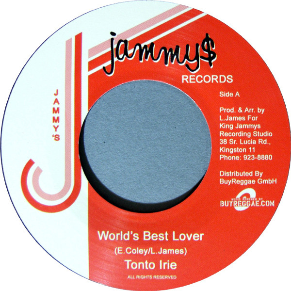 Tonto Irie - World's Best Lover | Jammy's Records (JAM EU 001) - 3