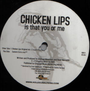 Chicken Lips - Is That You Or Me | Hole Subaltern (HS 024) - 2 Chicken Lips - Is That You Or Me | Hole Subaltern (HS 024) - 2