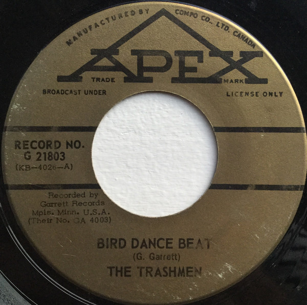 The Trashmen - Surfin' Bird / Bird Dance Beat | Apex (G 21803) - 2