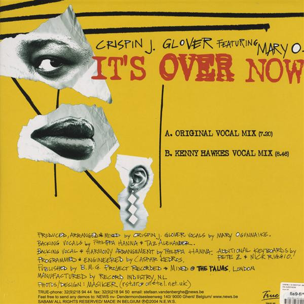 Crispin J. Glover Featuring Mary O - It's Over Now | True (TRUE 05) - 2 Crispin J. Glover Featuring Mary O - It's Over Now | True (TRUE 05) - 2