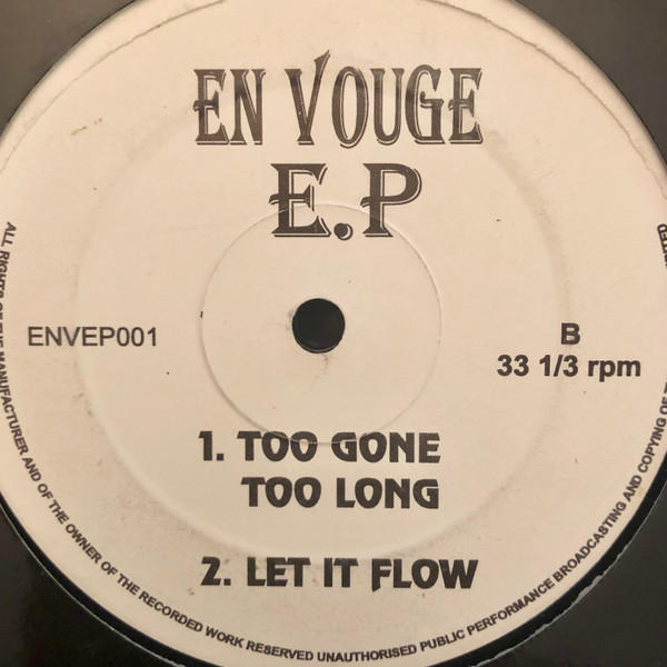 En Vogue - E.P | Not On Label (ENVEP001) - main En Vogue - E.P | Not On Label (ENVEP001) - main