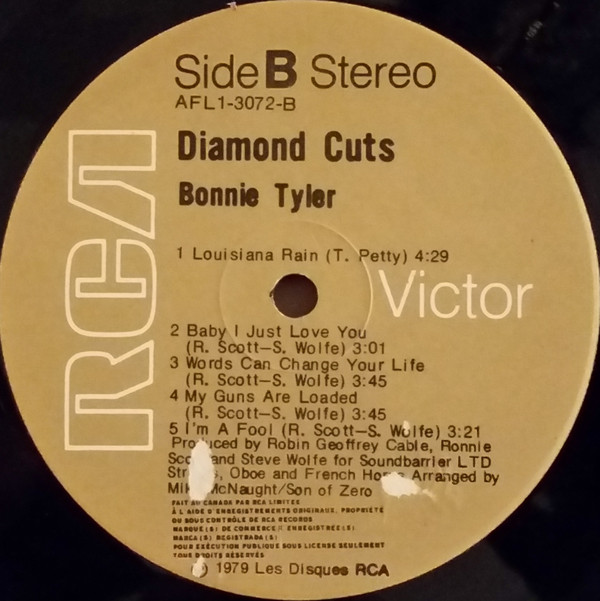 Bonnie Tyler - Diamond Cut | RCA Victor (AFL1-3072) - 4