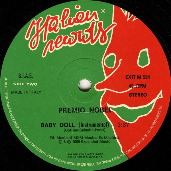 Premio Nobel - Baby Doll | Italian Records (EXIT M 531) - 4 Premio Nobel - Baby Doll | Italian Records (EXIT M 531) - 4
