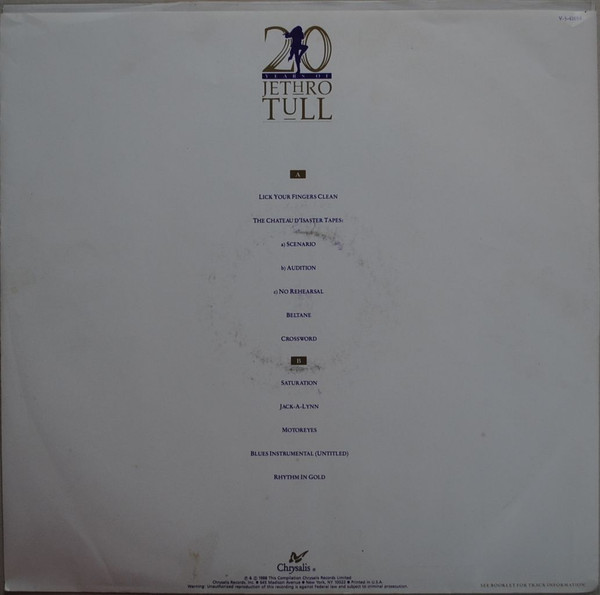 20 Years Of Jethro Tull - The Definitive Collection