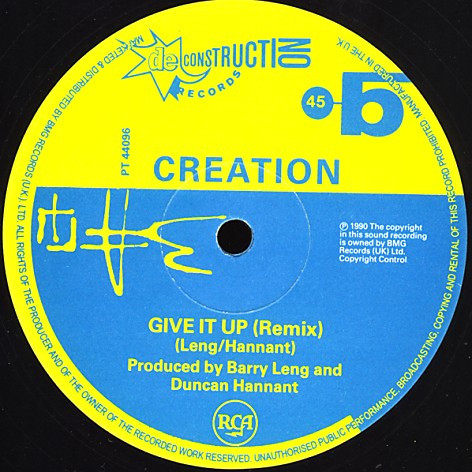 Creation - Give It Up | Deconstruction (PT 44096)
