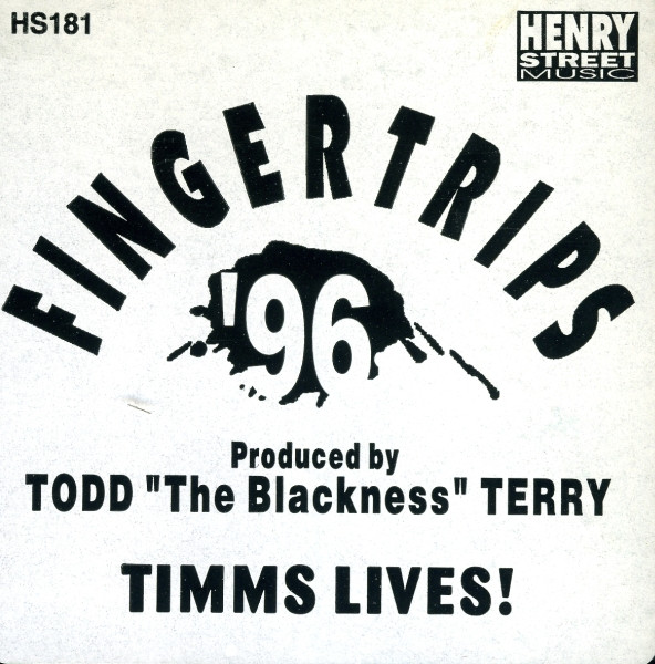 Todd Terry - Fingertrips '96 | Henry Street Music (HS 181) - 4
