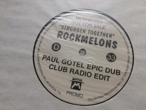 Rockmelons - Stronger Together | Mushroom (MUSHDJ007) - 2 Rockmelons - Stronger Together | Mushroom (MUSHDJ007) - 2