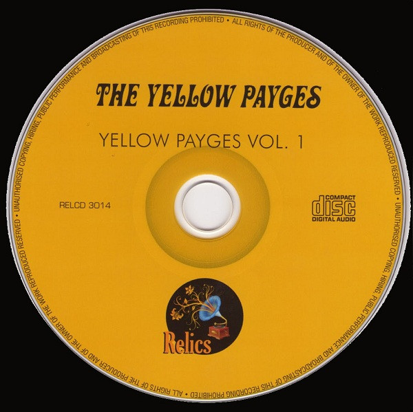 The Yellow Payges - Volume 1 CD | Relics (RELCD 3014) - 3 The Yellow Payges - Volume 1 CD | Relics (RELCD 3014) - 3