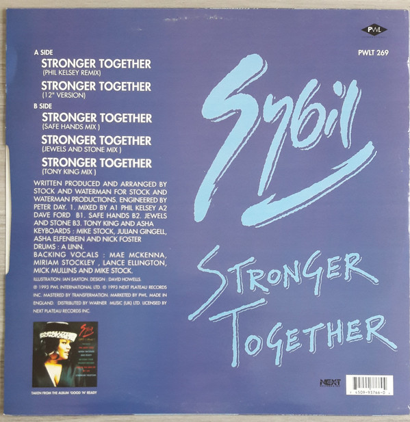 Sybil - Stronger Together | PWL International (PWLT 269) - 2 Sybil - Stronger Together | PWL International (PWLT 269) - 2
