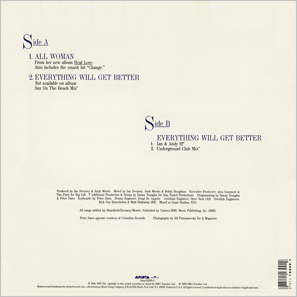 Lisa Stansfield - All Woman | Arista (07822-12399-1) - 2 Lisa Stansfield - All Woman | Arista (07822-12399-1) - 2