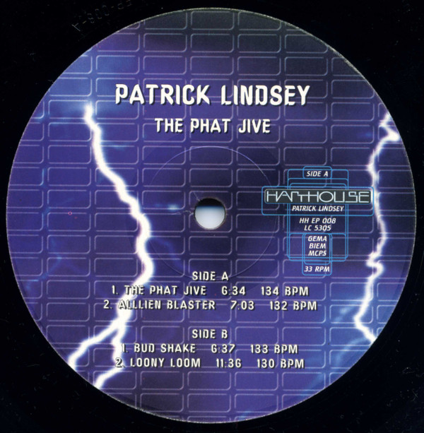 Patrick Lindsey - The Phat Jive | Harthouse (HH EP 008) - 3