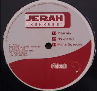 Jerah - Kunkube | Phezulu Records (PHE003) - main Jerah - Kunkube | Phezulu Records (PHE003) - main