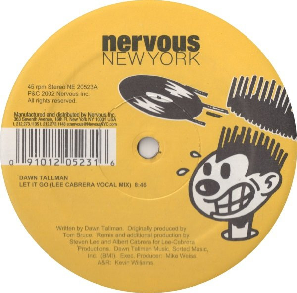 Dawn Tallman - Let It Go | Nervous Records (NE 20523) - main Dawn Tallman - Let It Go | Nervous Records (NE 20523) - main