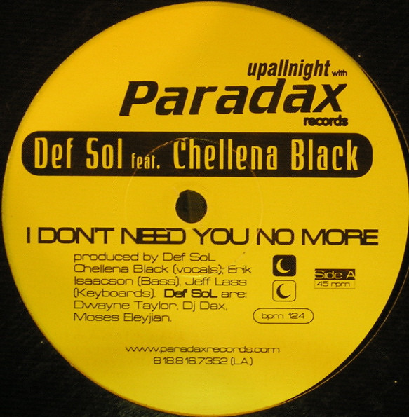 Up All Night  With Paradax Records