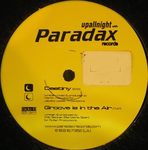 Up All Night  With Paradax Records