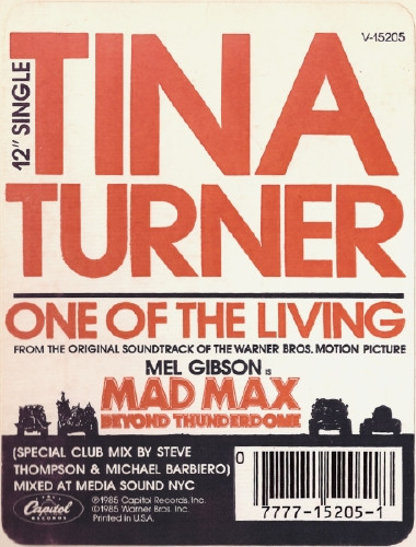 Tina Turner - One Of The Living | Capitol Records (V-15205)