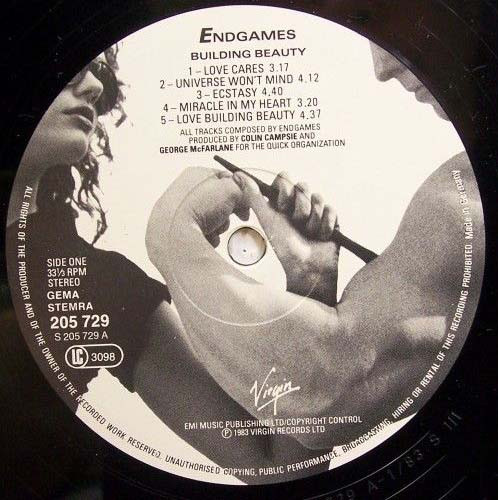 Endgames - Building Beauty | Virgin (205 729) - 6 Endgames - Building Beauty | Virgin (205 729) - 6