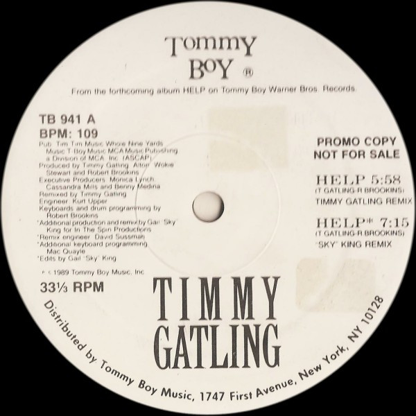 Timmy Gatling - Help | Tommy Boy (TB 941)