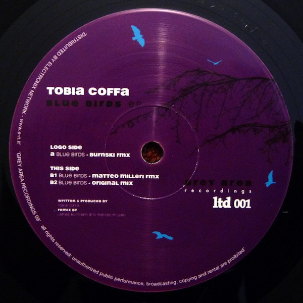 Tobia Coffa - Blue Birds EP | Grey Area Recordings (GALTD01) - main Tobia Coffa - Blue Birds EP | Grey Area Recordings (GALTD01) - main