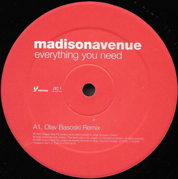 Madison Avenue - Everything You Need | Vicious Grooves (VCRT 82) - 3 Madison Avenue - Everything You Need | Vicious Grooves (VCRT 82) - 3