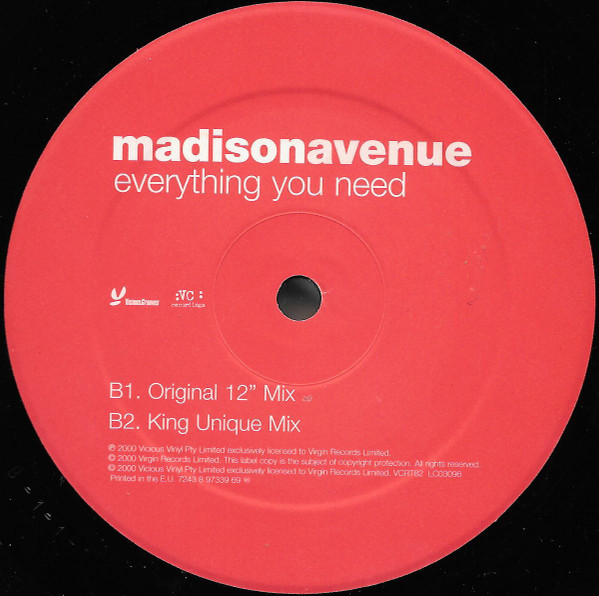 Madison Avenue - Everything You Need | Vicious Grooves (VCRT 82) - 4 Madison Avenue - Everything You Need | Vicious Grooves (VCRT 82) - 4