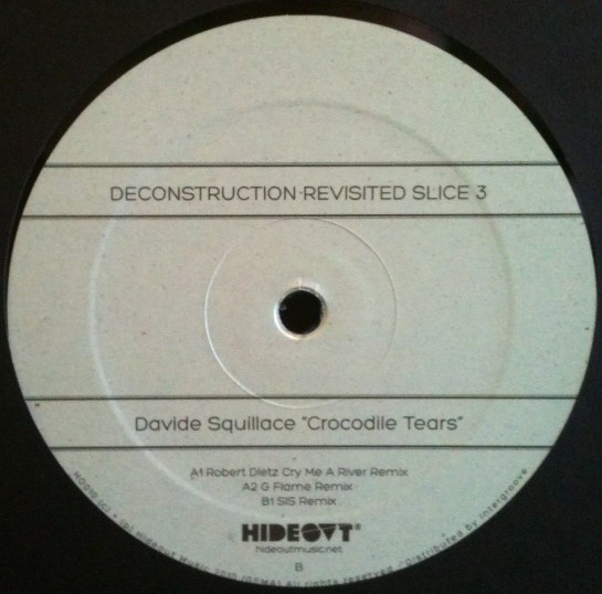 Davide Squillace - Crocodile Tears | Hideout (HO011) - main Davide Squillace - Crocodile Tears | Hideout (HO011) - main