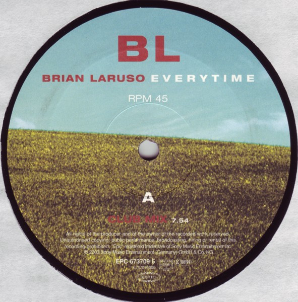 Brian Laruso - Everytime | Epic (EPC 673709 6) - 3 Brian Laruso - Everytime | Epic (EPC 673709 6) - 3