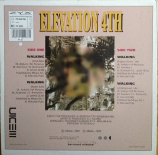 Elevation 4th - Walking | ZYX Records (ZYX 6549-12) - 2 Elevation 4th - Walking | ZYX Records (ZYX 6549-12) - 2