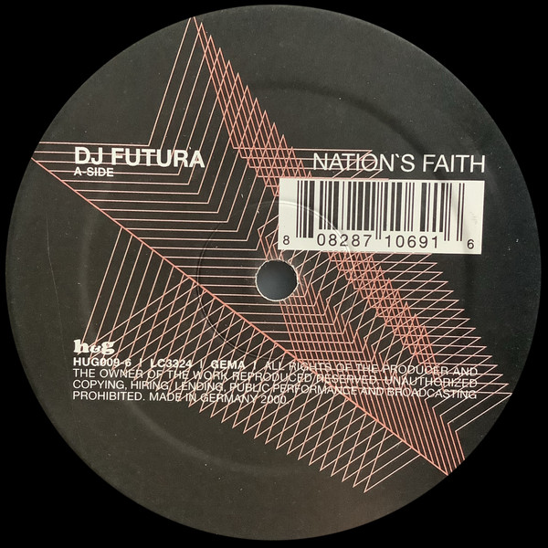 DJ Futura - Nation's Faith | H&G Records (HUG009-6) - main