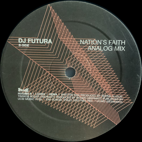 DJ Futura - Nation's Faith | H&G Records (HUG009-6) - 2