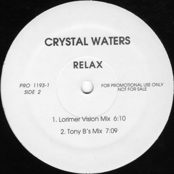 Crystal Waters - Relax | Mercury (PRO 1193-1) - 2 Crystal Waters - Relax | Mercury (PRO 1193-1) - 2