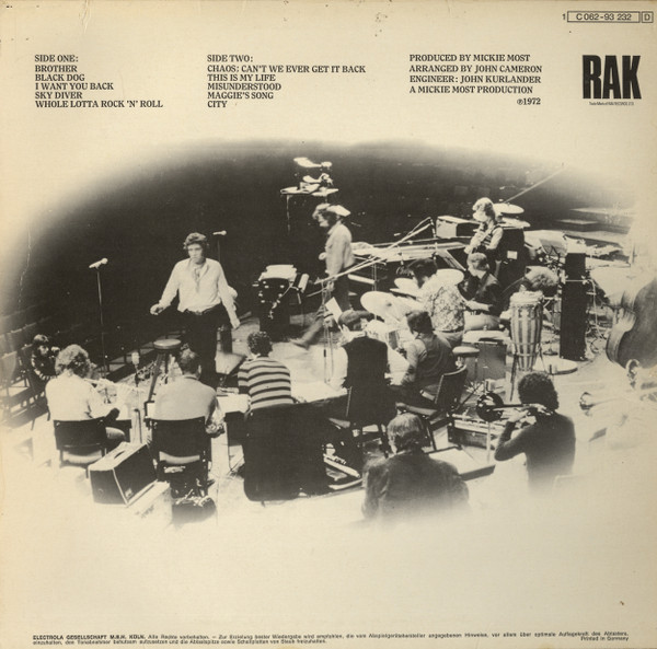 CCS - CCS | Columbia (1C 062-93 232) - 2 CCS - CCS | Columbia (1C 062-93 232) - 2