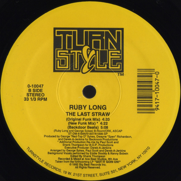 Ruby Long - The Last Straw | Turnstyle Records (0-10047) - 3 Ruby Long - The Last Straw | Turnstyle Records (0-10047) - 3