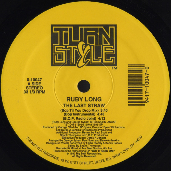 Ruby Long - The Last Straw | Turnstyle Records (0-10047) - main Ruby Long - The Last Straw | Turnstyle Records (0-10047) - main