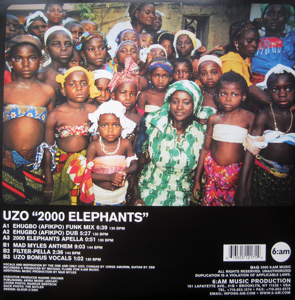 Uzo - 2000 Elephants | 6:am (6AM003) - 2 Uzo - 2000 Elephants | 6:am (6AM003) - 2