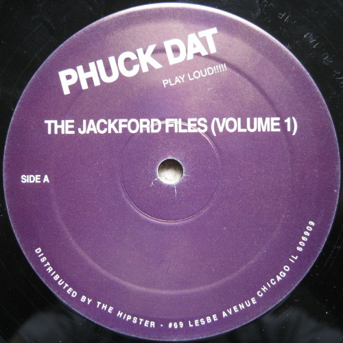 Paul Woolford - The Jackford Files (Volume 1) | Hipster (HIP003) - main