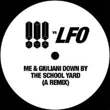 !!! Vs LFO - Me & Giuliani Down By The School Yard (A Remix) | Warp Records (WAP 184)