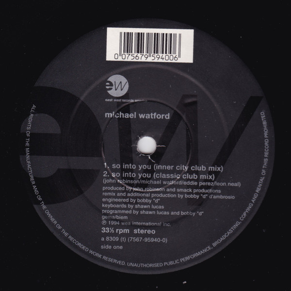 So Into You (The Bobby D'Ambrosio And Smack Mixes)