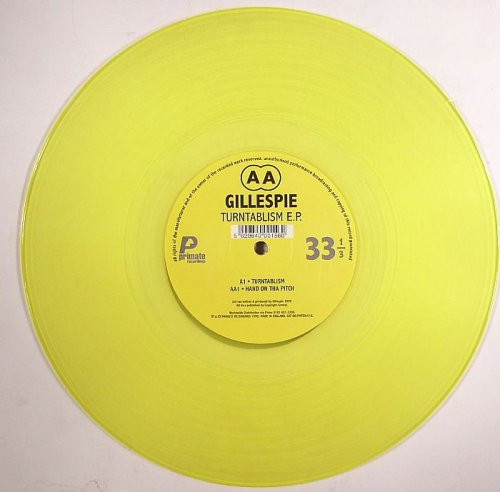 Gillespie - Turntablism E.P. | Primate Recordings (PMTEN 015) - main Gillespie - Turntablism E.P. | Primate Recordings (PMTEN 015) - main