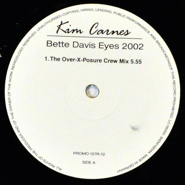 Kim Carnes - Bette Davis Eyes 2002 | ZYX Music (PROMO 157R-12) - 2 Kim Carnes - Bette Davis Eyes 2002 | ZYX Music (PROMO 157R-12) - 2