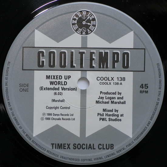 Timex Social Club - Mixed Up World | Cooltempo (COOLX 138) - 3